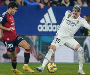 Federico Valverde fue el MVP del triunfo del Real Madrid sobre Osasuna.