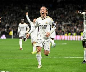 Modric anotó su segundo gol de la temporada con el Real Madrid ante el Sevilla.