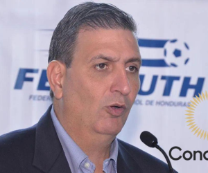 Jorge Salomón es el presidente de la Federación Nacional Autónoma de Fútbol de Honduras.