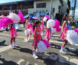 Las palillonas de diversas escuelas de San Pedro Sula rinden homenaje a Honduras este sábado 14 de septiembre en el 203 aniversario de Independencia Patria. Las imágenes que deja la festividad de fervor patrio.