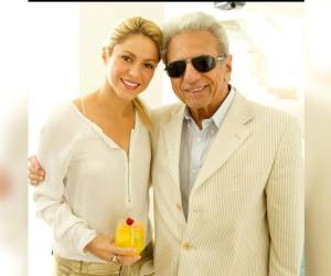 Shakira siempre ha sido muy cercana a su padre William, de 92 años de edad.