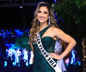 Así desfiló Lilian Pineda en la gala final de Miss Honduras Universo 2023