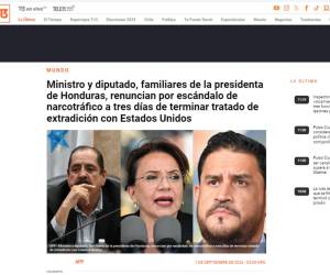 El ministro de Defensa de Honduras, José Manuel Zelaya, quien es sobrino político de la presidenta del país, Xiomara Castro; sobrino del expresidente Manuel Zelaya e hijo del secretario del Congreso Nacional, Carlos Zelaya, renunció a su cargo minutos después de que su padre confesara haber sostenido una reunión con narcotraficantes en el pasado, quienes buscaban financiar su campaña política. Así informan los medios internacionales.