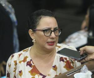 Ligia Ramos, diputada del PSH.