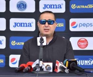 El presidente de Motagua habló largo y tendido sobre la situación actual del club.