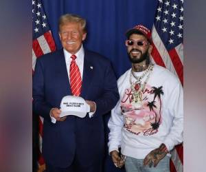 Anuel AA catalogó a Donald Trump como “el mejor presidente que el mundo ha visto”.