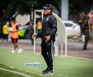 Emilson Soto, entrenador de la Selección Sub-20 de Honduras que disputa el Premundial en México.