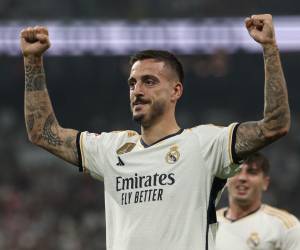 Joselu logró afianzar el sufrido triunfo del Real Madrid ante un conjunto canario que supo aguantar el resultado por varios minutos.