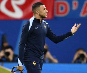 Kylian Mbappé no pudo estar en el segundo juego de Francia por la Eurocopa 2024.