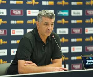 Diego Vázquez, director técnico de la Selección de Honduras.