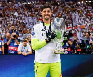 Thibaut Courtois ganó recientemente la Supercopa de Europa con Real Madrid.