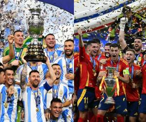 Conoce cómo quedó el ranking de las selecciones con más títulos en el mundo tras la conquista de Argentina en Copa América y España en la Eurocopa.