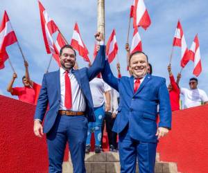 Darío Banegas se incorporó este martes al movimiento de Jorge Cálix.