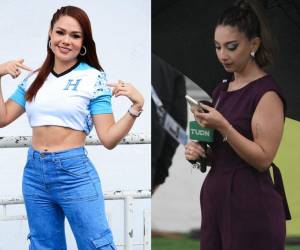 Estas son las bellezas presentes en el Honduras vs México en el Estadio Morazán de San Pedro Sula.