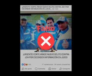 Captura de pantalla a una publicación de Facebook realizada el 26 de junio de 2024.