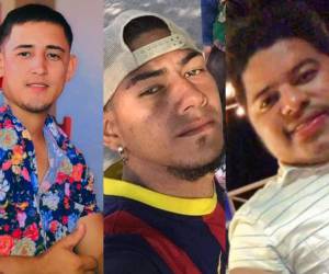 Como Eliakin Andino, José Humberto Torres y Mario Alberto Martínez fueron identificados los tres jóvenes asesinados en la masacre ocurrida este jueves en Guaimaca.