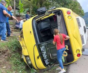 El rapidito cubría la ruta de Tegucigalpa a San Pedro Sula.