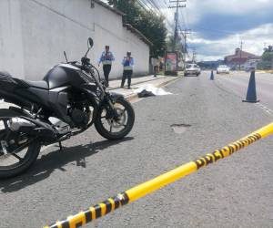 El hecho ocurrió en la calle Los Alcaldes de la capital de Honduras.