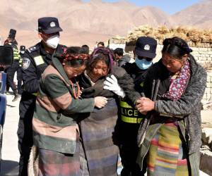 El terromoto ocurrió en la zona de la ciudad sagrada de Shigatse, en el Tíbet.