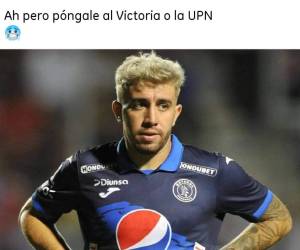 Agustín Auzmendi es el gran señalado luego de fallar el penal que pudo darle el triunfo a Motagua en el clásico ante Olimpia. Estos son los memes que dejó la jugada.