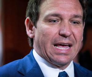 El gobernador de Florida, el republicano Ron DeSantis. EFE/Cristobal Herrera-Ulashkevich.