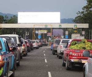 Además de los cobros que deben de pagar los usuarios por los peajes de la CA-5 Norte, también pasan por congestionamiento vehicular.