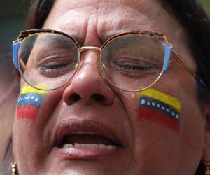 Los venezolanos han llorado en el marco del proceso electoral.