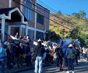 Instalaciones de la iglesia Agape, ubicada en la colonia San Jorge, a inmediaciones del <b>IHSS </b>de la Granja.