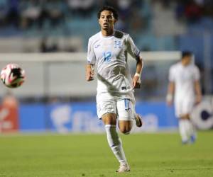 David Ruiz anotó su segundo gol oficial con la selección de Honduras.