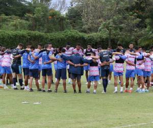 Motagua entrena previo a jugar la última jornada de la Liga Nacional.