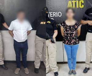 Mario Leonel Molina Santos (primo) y Paula Cristina Durán Martínez (pareja sentimental) fueron capturados por la Agencia Técnica de Investigación Criminal.