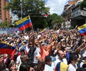 Se registran masivas manifestaciones en distintas ciudades de Venezuela tras el llamado a las calles en paz de la principal líder opositora, María Corina Machado en apoyo a Edmundo González Urrutia