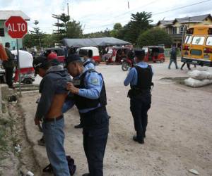 Durante el toque de queda se realizan diversos operativos para frenar la incidencia delictiva.