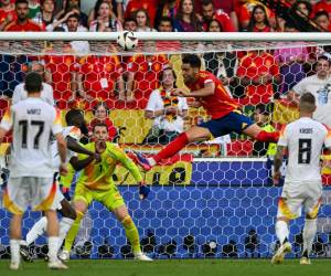Mikel Merino anotó el gol de la clasificación para España que eliminó a Alemania.