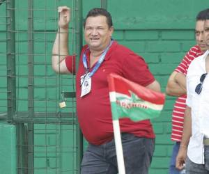 El mandamás del conjunto “Aceitero” vivió con nerviosismo el partido ante Marathón.