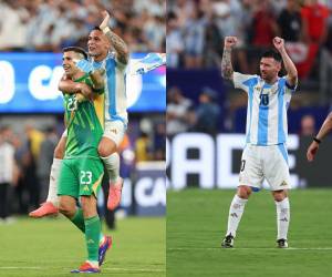 Argentina avanzó a la final de la Copa América 2024 luego de vencer 2-0 a Canadá. Los jugadores argentinos celebraron la clasificación por todo lo alto.