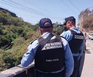 Hallan cuerpo en estado putrefacto en quebrada de colonia Nueva Suyapa