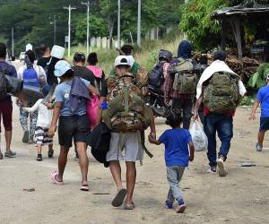 Los venezolanos son los que más hacen tránsito por Honduras.