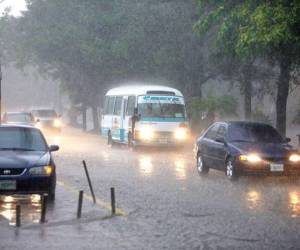 Las lluvias se presentarán de jueves a sábado, según Cenaos.