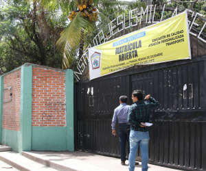 Así de solas lucen las entradas al Instituto Jesús Milla Selva, ubicado en la Kennedy.