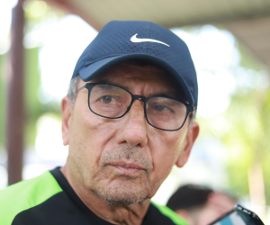 Antes de partir a Juticalpa, el entrenador de Marathón habló en conferencia de prensa.