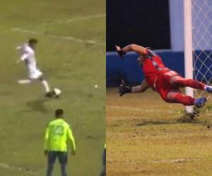 Harold Fonseca se agiganta: así atajó el polémico penal en favor de Olimpia ante Olancho