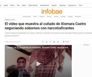 Destacando que se trata del cuñado de la presidenta Xiomara Castro quien negoció los sobornos con narcotraficantes en el narcovideo que fue difundido por Insigh Crime, los principales medios de información informaron del escándalo que mantiene en el ojo del huracán al actual gobierno. A continuación los detalles.