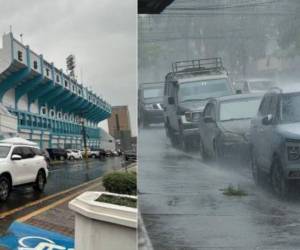 La tormenta Sara, hasta el momento, se ha comenzado a sentir en suelo hondureño, algunas zonas ya son afectadas por fuertes lluvias y en San Pedro Sula, lugar donde será el Honduras vs México, ya iniciaron las lluvias.