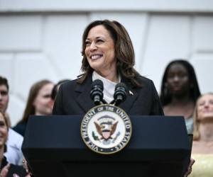 Kamala Harris espera ser nominada para representar al Partido Demócrata en las elecciones presidenciales.