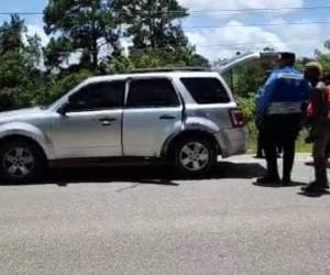 Los pasajeros del vehículo viajaban desde Trujillo con destino hacia San Pedro Sula.