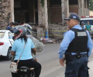 Atropellada muere señora en calle que conduce al IHSS del Barrio Abajo