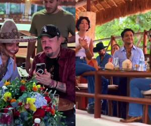 La celebración del cumpleaños número 56 del cantante Pepe Aguilar, se convirtió en un evento memorable para ellos, y no solo por el gran festejo que prepararon, sino también por la unión familiar que dejaron entrever en cada video publicado por el propio agasajado en sus redes oficiales. A continuación le mostramos algunas de las imágenes que han causado diversas reacciones en redes.