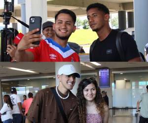 Los cuatros legionarios que faltaban se incorporaron este día a la Selección Nacional previo al partido de este viernes ante Trinidad y Tobago.