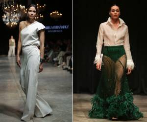 En la IX edición de BAC Estilo Moda 2024, dos creativas emergentes se alzaron como promesas de la moda hondureña.